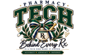 Pharmacy Tech Crest keychain design
